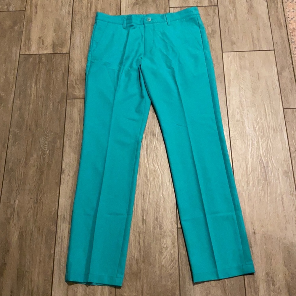 NWT vibrant teal Hugo boss golf slacks